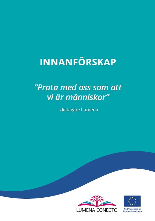 Prata med oss om att vara människa - Samordningsförbundet östra Södertörn, fo.